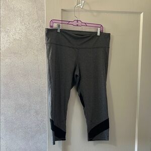Champion Charcoal and Black Capris